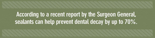 Surgeon General on Tooth Sealants